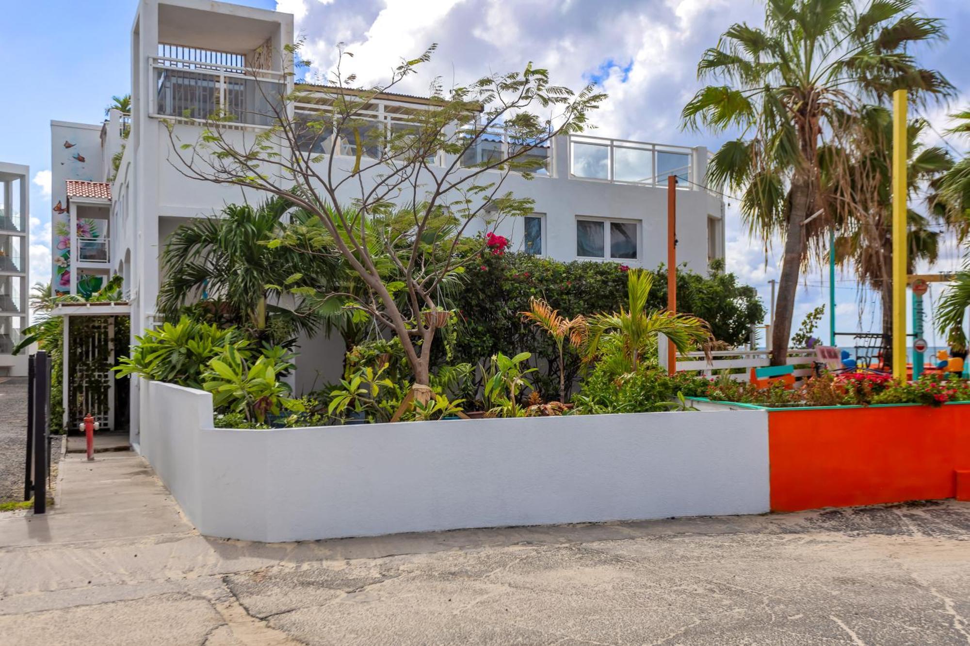 Maho Beach House - Studio - Beach Access Exteriör bild